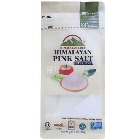 Himalayan Chef, Himalayan Pink Salt, 227g