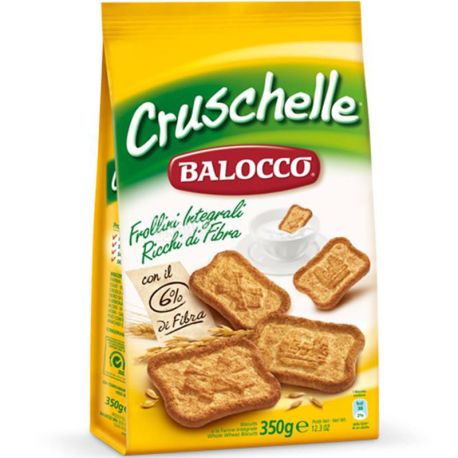 Balocco, Cruschelle, 350 г, Печиво пісочне, з цілісної муки