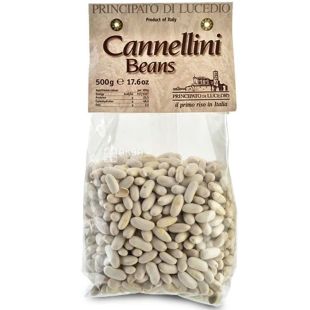 Principato di Lucedio, Cаnnelini beans, 500 г, Принсипато ди Лючедо, Фасоль Каннеллини