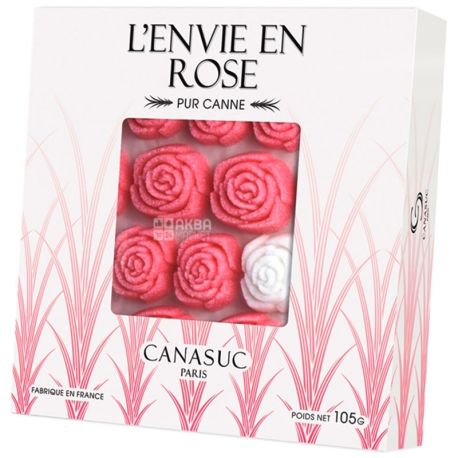Canasuc, Сахар кусковой Жизнь в розовом цвете, 105 г