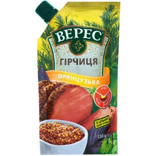 Верес, 130 г, Горчица Французская