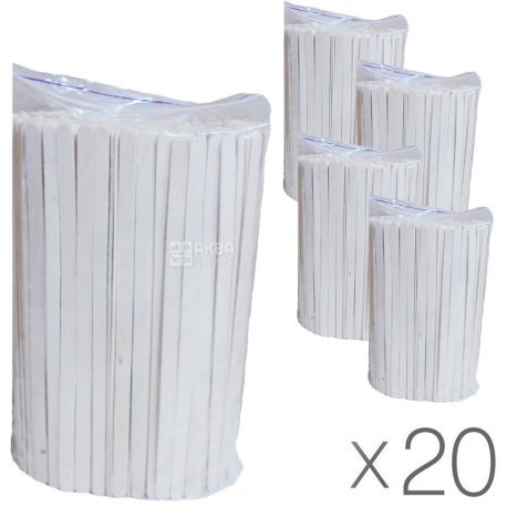 Mixers wooden Xl, 18 cm, 500 pcs., 20 packs