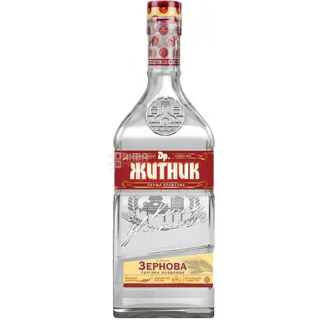 Dr. Zhitnik, Special Grain Vodka, 0.5 L
