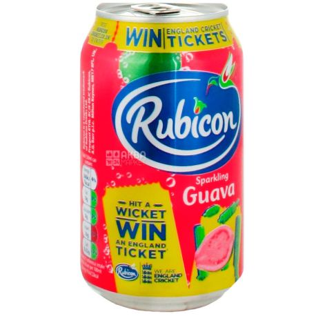 Rubicon, 0.33, Highly carbonated drink, with guava flavor