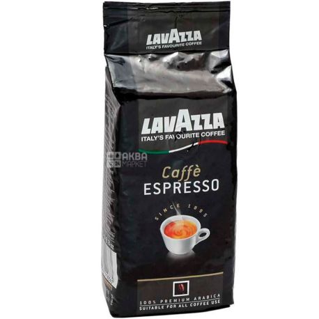Lavazza, Espresso, 250 г, Кофе Лавацца, Эспрессо, средней обжарки, в зернах