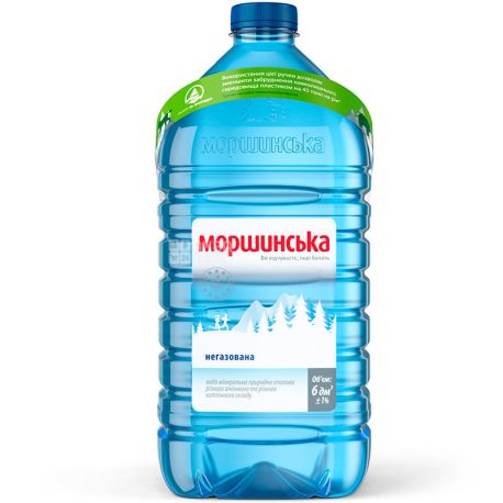 Моршинська, 6 л, Вода негазована, ПЕТ