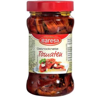 Baresa Pomodori secchi, Помидоры вяленые в масле Бареса, 285 г