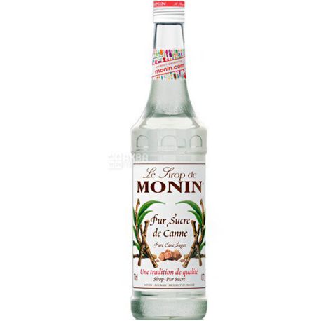 Monin Pur Sucre de Canne, 0,7 л, Сироп Монин, Тростниковый сахар, стекло