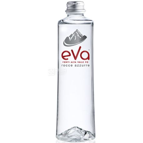 Acqua Eva Premium, 0,33 л, Аква Ева Преміум, Вода гірська, газована, скло