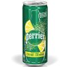 Perrier Lemon, 0,33 л, Вода газована мінеральна Пер'є, зі смаком Лимона, ж/б
