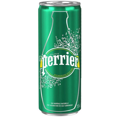 Perrier, 0.33 L, Perrier, Sparkling Mineral Water