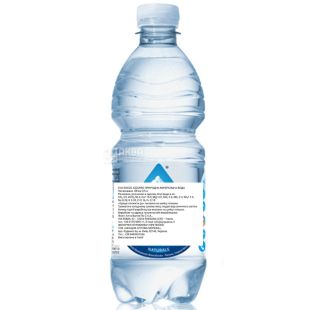 Acqua Eva, 0,5 л, Аква Ева, Вода гірська, негазована, ПЕТ