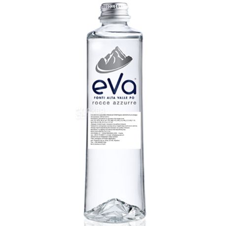 Acqua Eva Premium, 0,33 л, Аква Эва Преміум, Вода гарська, негазована, скло