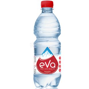 Acqua Eva, 0,5 л, Аква Эва, Вода горная, газированная, ПЭТ