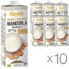 Mand`or Almond Organic, 1 L, Pack of 10, Mandor, Almond milk, Organic, sugar free