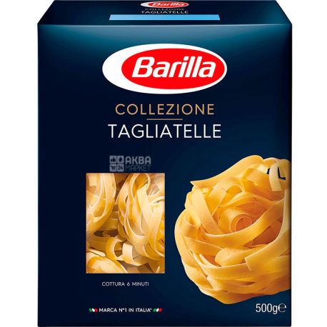 Barilla Tagliatelle Collezione, 500 г, Макарони Барілла Тальятелле Коллезіоне