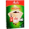 Melitta Original, 40 шт., Фільтр-пакети №4 для заварювання кави, паперові, Мелітта