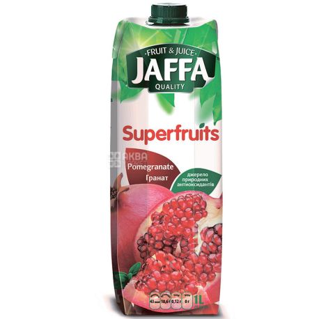 Jaffa, Superfruits, Гранатовый, 1 л, Джаффа, Нектар натуральный