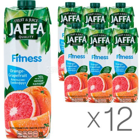 Jaffa, Orange Nectar-grapefruit, 1 l, Packaging 12 pcs.
