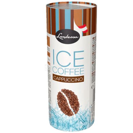 Landessa, Ice Coffee Cappuccino, 230 мл, Холодна кава Ландесса Капучино