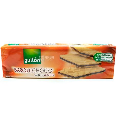 Gullon Barquichoco, 150 g, Gullon, Chocolate Flavored Waffles