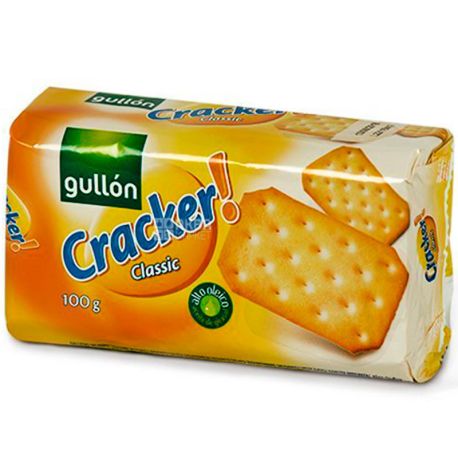 Gullon Cracker Classic, 100 г, Гуллон Классический, Печенье Крекер