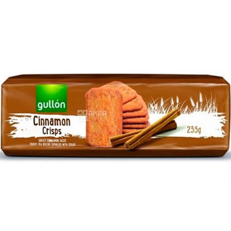 Gullon Cinnamon Crisps, 235 г, Гуллон, Печенье хрустящее с корицей