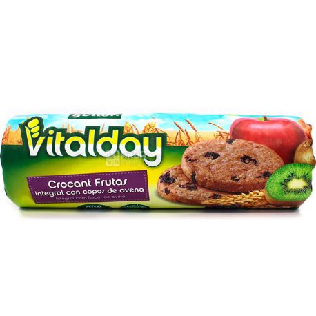 Gullon Vitalday, 300 г, Гуллон Віталдей, Печиво з крокантом і фруктами