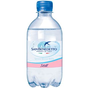 San Benedetto, 0,33 л, Сан Бенедетто, Вода минеральная негазированная, ПЭТ