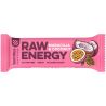 Bombus Raw Energy, 50 г, Батончик энергетический Бомбус, со вкусом маракуйя и кокоса