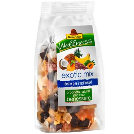 Mister Nut Exotic mix, 150 г, Суміш сухофруктів, Містер Нат Екзотік мікс