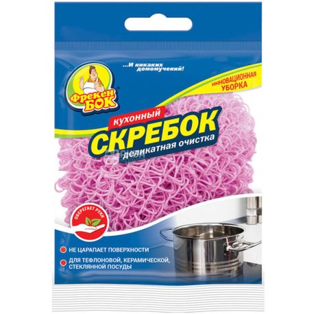Фрекен Бок, Скребок пластиковый, Деликатная чистка, 1 шт.