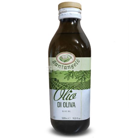 Santangelo Olive Oil 500 мл, Масло Оливковое Рафинированное Сантанжело, стекло