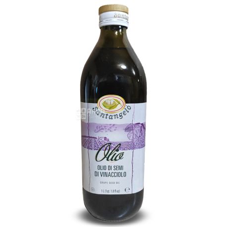 Santangelo Grape Seed Oil 1л, Масло из виноградных косточек Сантанжело, стекло