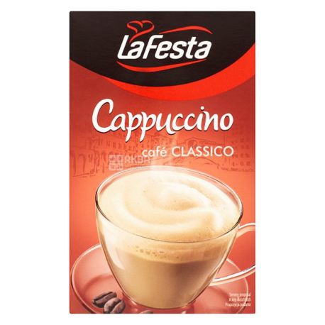 La Festa, Cappuccino, 10 х 22 г, Ла Феста, Капучино, в стіках