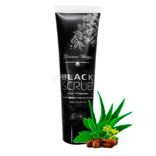 Еліксир, 100 мл, Скраб Чорний для обличчя, з активованим вугіллям