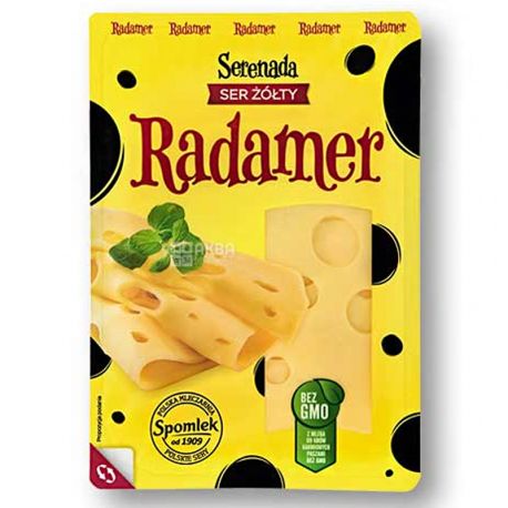 Serenada Radamer, 135 г, Сыр Серенада Радамер, 45%, нарезанный 