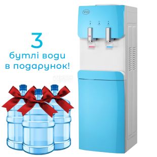 ViO Х217-FEC Blue, Кулер для води ВіО з електронним охолодженням та шафкою