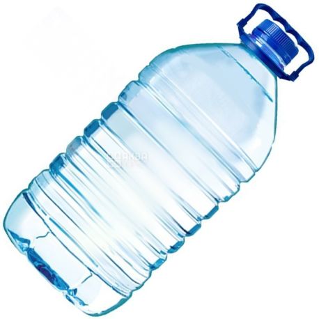 Bottle, 6 l, PET with lid and handle