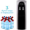 Ecotronic C21-LFPM Black, Кулер для воды с компрессорным охлаждением, напольный