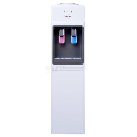 HotFrost V1133CE, Outdoor water cooler, black and white, 2 taps