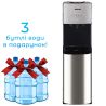HotFrost 400AS, Кулер для воды с компрессорным охлаждением, напольный, 3 крана