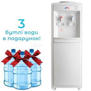 Cooper & Hunter CH-V118Fn, Кулер для воды, напольный, без охлаждения, белый