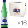 Fiuggi, 0,5 л, Упаковка 16 шт., Вода минеральная Фьюджи, газированная, стекло
