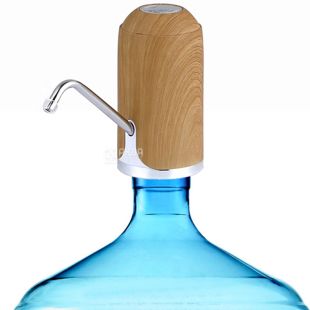 ViO E5 light wood, Помпа для воды электрическая USB, светлое дерево