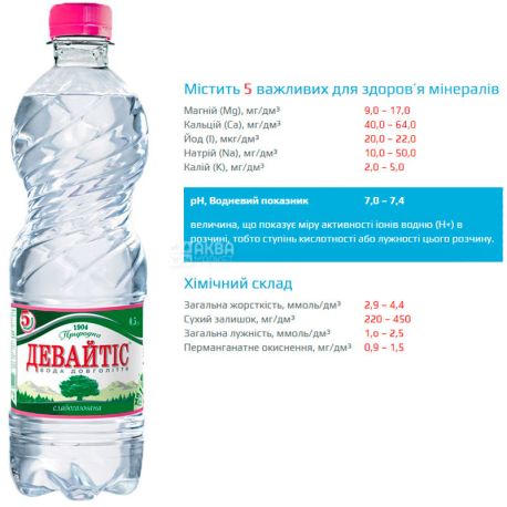 Devaytis, 0.5 l, Lightly carbonated water, PET, PAT