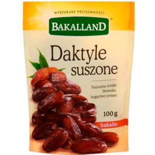 Bakalland, 100 г, Финики Бакалланд без косточек