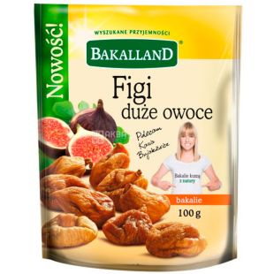 Bakalland, 100 г, Инжир сушеный Бакалланд