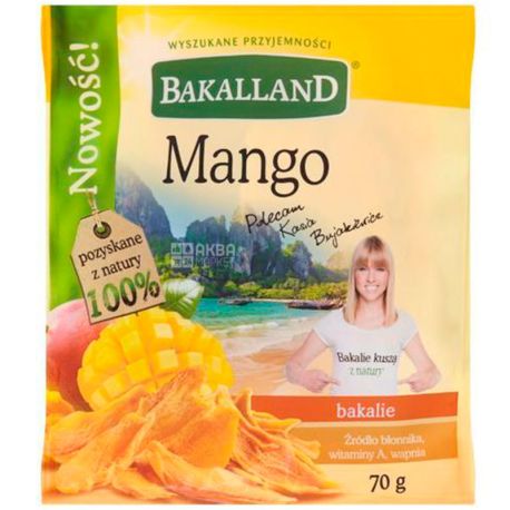 Bakalland, 100 g, Dried Mango Bakalland