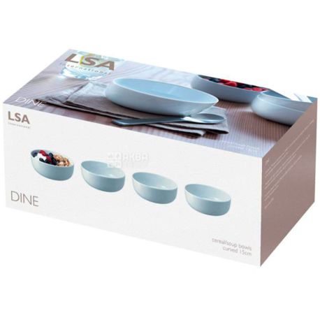LSA international, Dine, 15 см, Набор с 4-х мисок